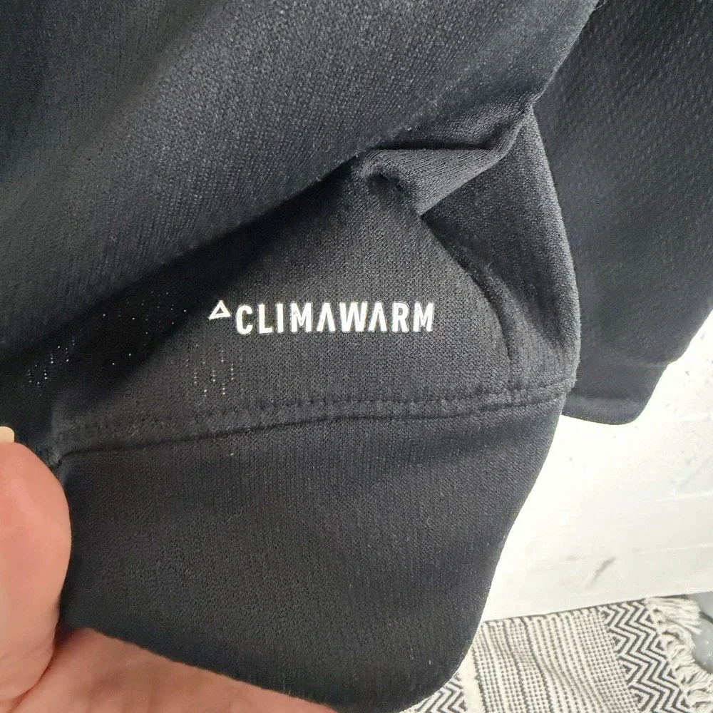 Adidas Men's FOR CREATORS‎ ONLY Climawarm Pullover Hoodie SZ S Black Performance